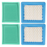 Hipa 36046 Air Filter 36634 Pre Filter for Tecumseh 4 & 5.5 Hp Engines Oh95 Oh195 Ohh50 Ohh55 Ohh60 Ohh65 Vlv50 Vlv55 Vlv60 Vlv66 Vlv126 Engine Lawn Mower
